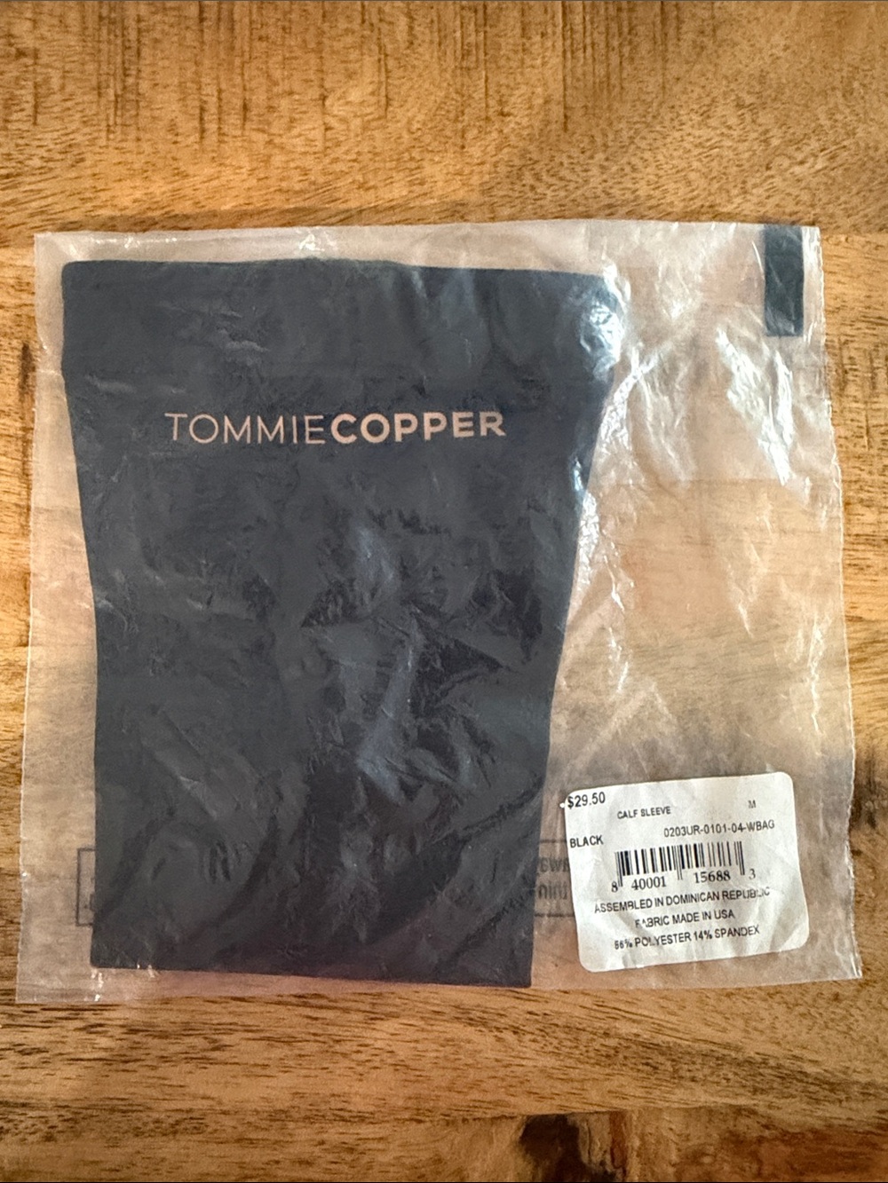 Black TOMMIE COPPER Calf Sleeve - Compression Support